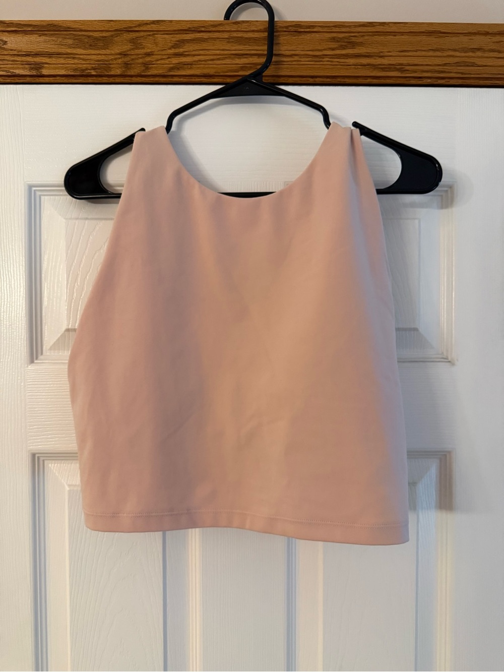 New Balance Light Pink Crop Tank Top
